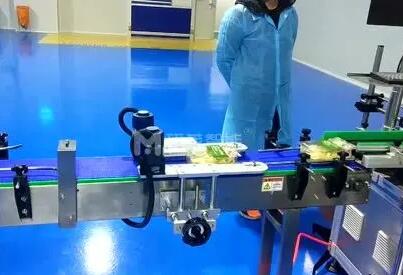 澳大利亞食品廠--盒裝水餃開裝封碼一體機(jī)現(xiàn)場調(diào)試