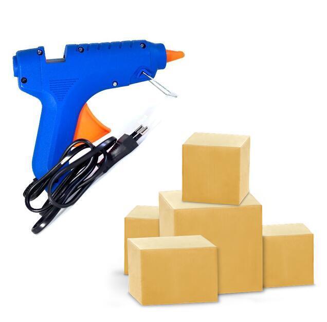 熱熔膠封箱機是越來越受喜歡的紙箱外包裝形式之一