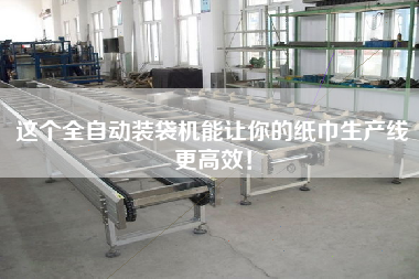 這個全自動裝袋機能讓你的紙巾生產線更高效！