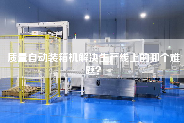質(zhì)量自動裝箱機解決生產(chǎn)線上的哪個難題？