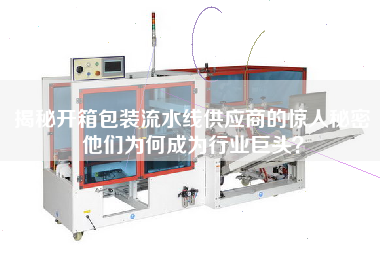揭秘開箱包裝流水線供應(yīng)商的驚人秘密他們?yōu)楹纬蔀樾袠I(yè)巨頭