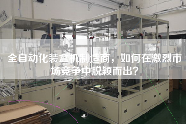 全自動化裝盒機制造商，如何在激烈市場競爭中脫穎而出