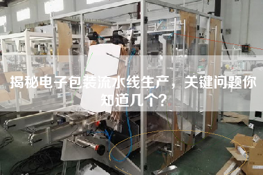 揭秘電子包裝流水線生產,關鍵問題你知道幾個? 揭秘電子包裝流水線生產,關鍵問題你知道幾個?