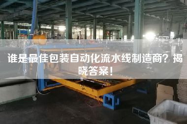 誰是最佳包裝自動化流水線制造商?揭曉答案! 誰是最佳包裝自動化流水線制造商?揭曉答案!