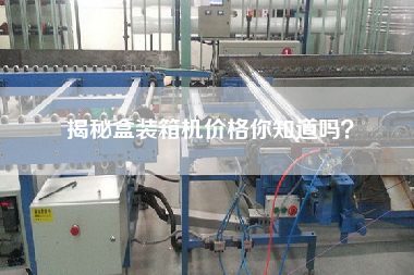 揭秘盒裝箱機(jī)價(jià)格你知道嗎？