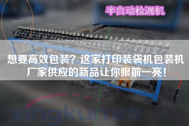 想要高效包裝這家打印裝袋機包裝機廠家供應的新品讓你眼前一亮！