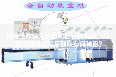 揭秘全球領先的自動包裝機制造公司，他們的成功背后到底有何秘密