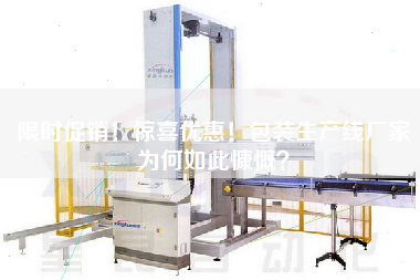 限時促銷！驚喜優惠！包裝生產線廠家為何如此慷慨？