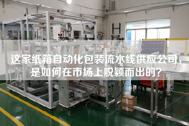 這家紙箱自動化包裝流水線供應公司,是如何在市場上脫穎而出的