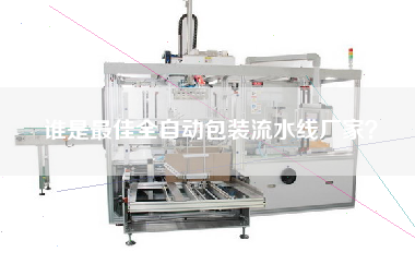 誰是最佳全自動包裝流水線廠家？