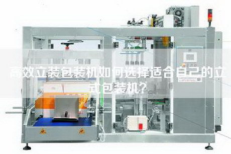 高效立裝包裝機如何選擇適合自己的立式包裝機？