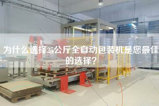 為什么選擇25公斤全自動包裝機是您最佳的選擇？