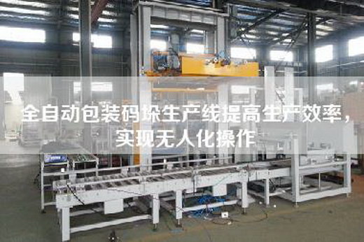 全自動(dòng)包裝碼垛生產(chǎn)線提高生產(chǎn)效率，實(shí)現(xiàn)無人化操作