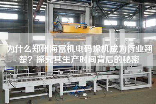為什么鄭州海富機電碼垛機成為行業(yè)翹楚？探究其生產(chǎn)時間背后的秘密