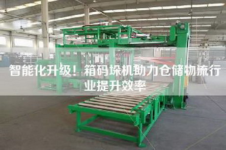 智能化升級！箱碼垛機助力倉儲物流行業提升效率
