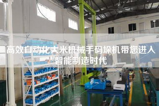 高效自動(dòng)化大米機(jī)械手碼垛機(jī)帶您進(jìn)入智能制造時(shí)代