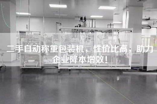 二手自動(dòng)稱重包裝機(jī),性價(jià)比高,助力企業(yè)降本增效! 二手自動(dòng)稱重包裝機(jī),性價(jià)比高,助力企業(yè)降本增效!