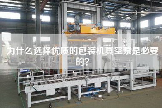 為什么選擇優質的包裝機真空泵是必要的？
