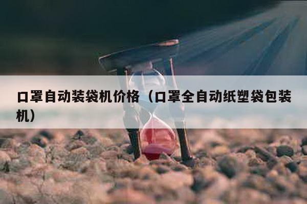 口罩自動裝袋機價格(口罩全自動紙塑袋包裝機)