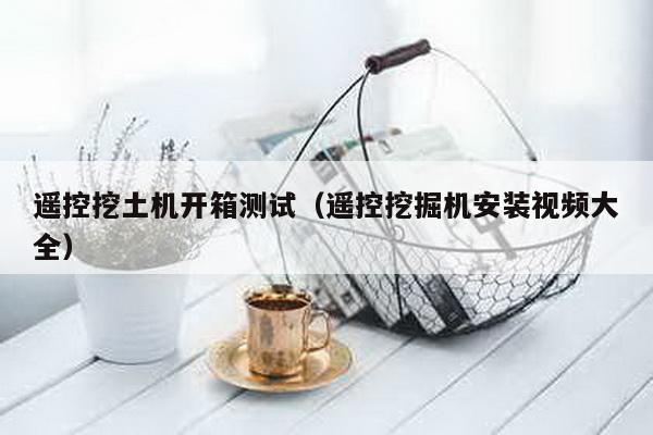 遙控挖土機開箱測試(遙控挖掘機安裝視頻大全)
