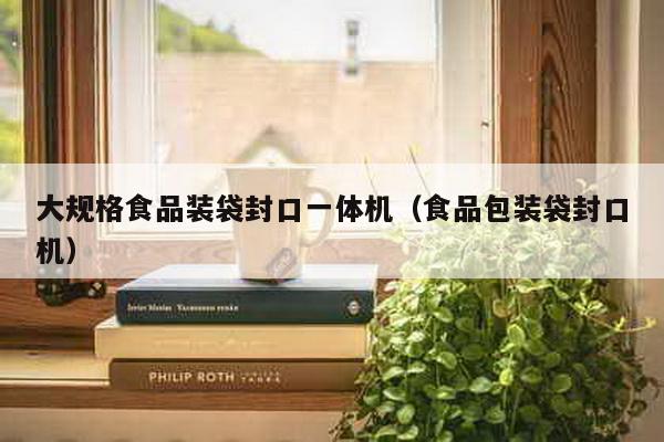 大規格食品裝袋封口一體機(食品包裝袋封口機)