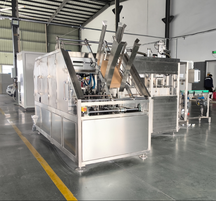 自動自立袋裝箱機